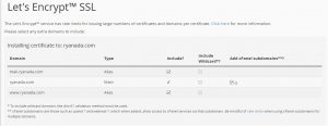 letsencrypt