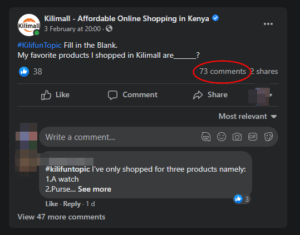 eCommerce website in Kenya