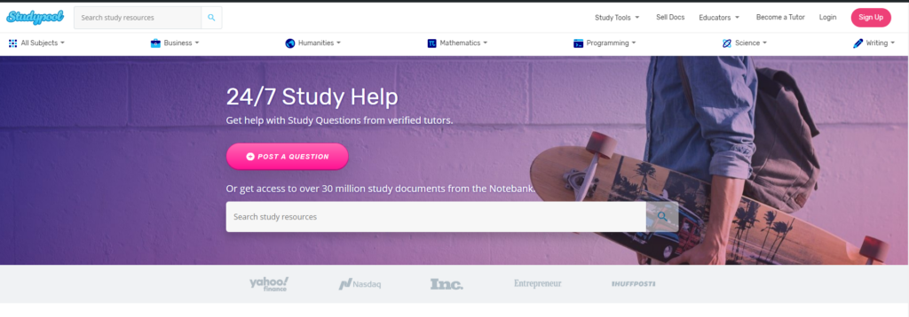 Studypool Earn Money Answering Questions